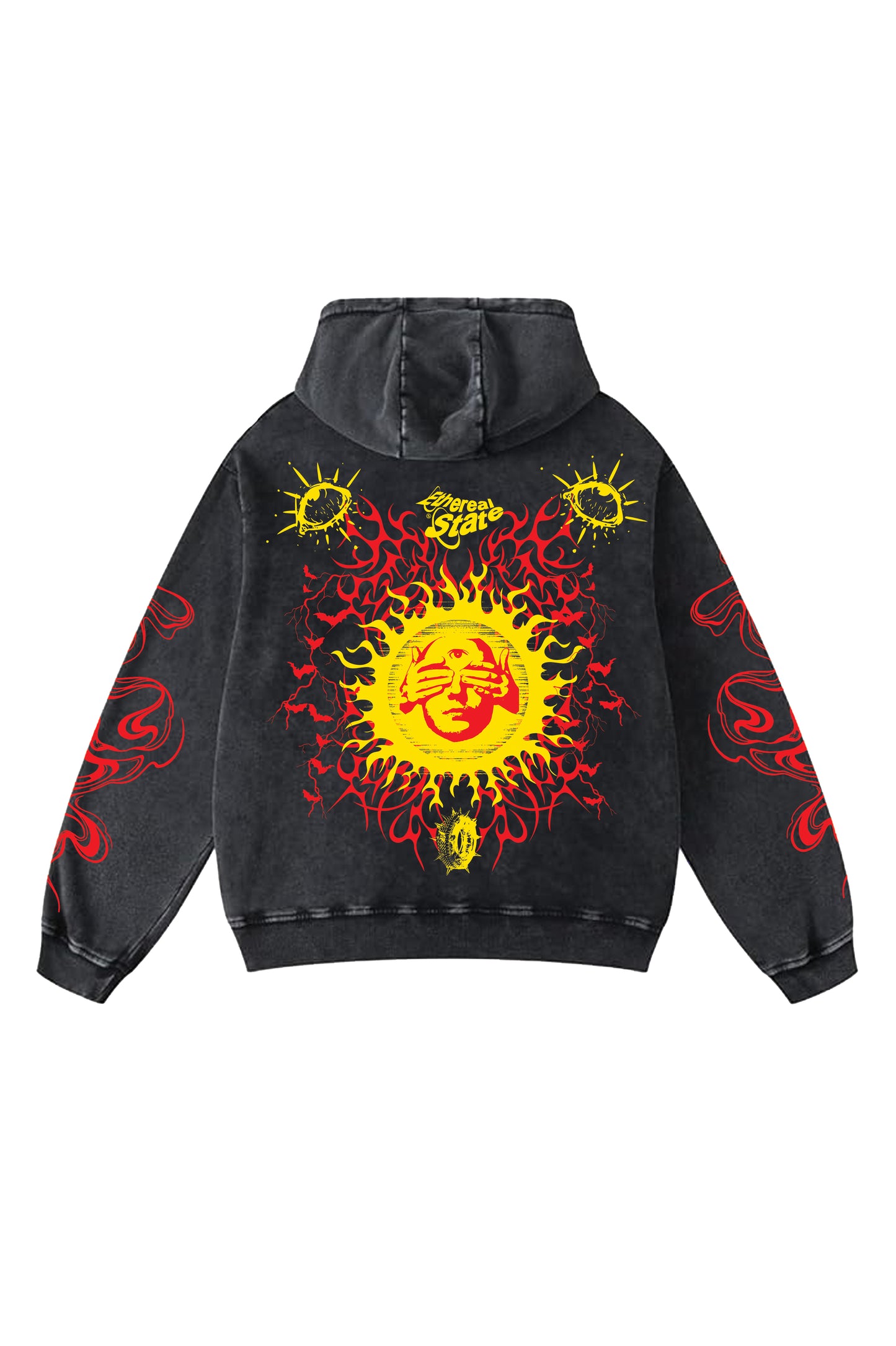 Ethereal State Designed Oversized Hoodie