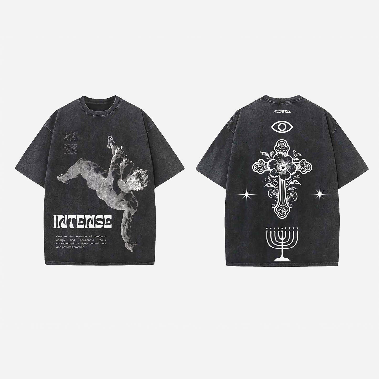 Intense Designed Vintage Oversized T-shirt