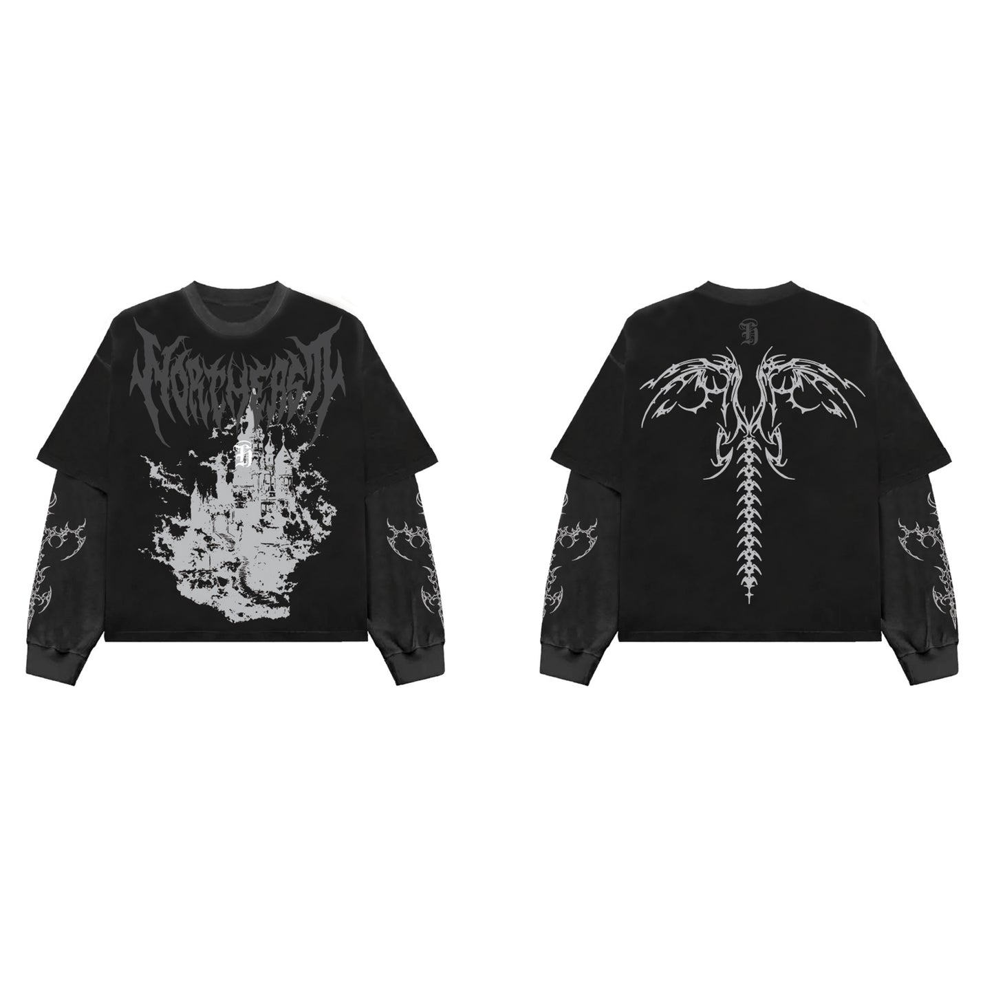 Cursed Citadel LS Oversized Tee