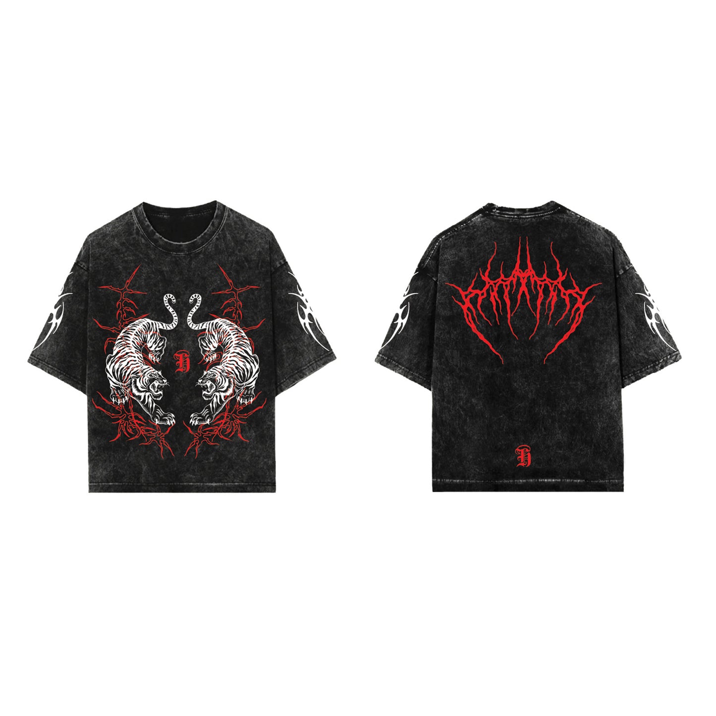 Serpent Clash Oversized Tee