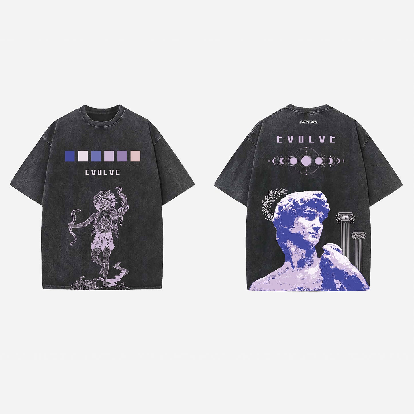 Evolve Designed Vintage Oversized T-shirt