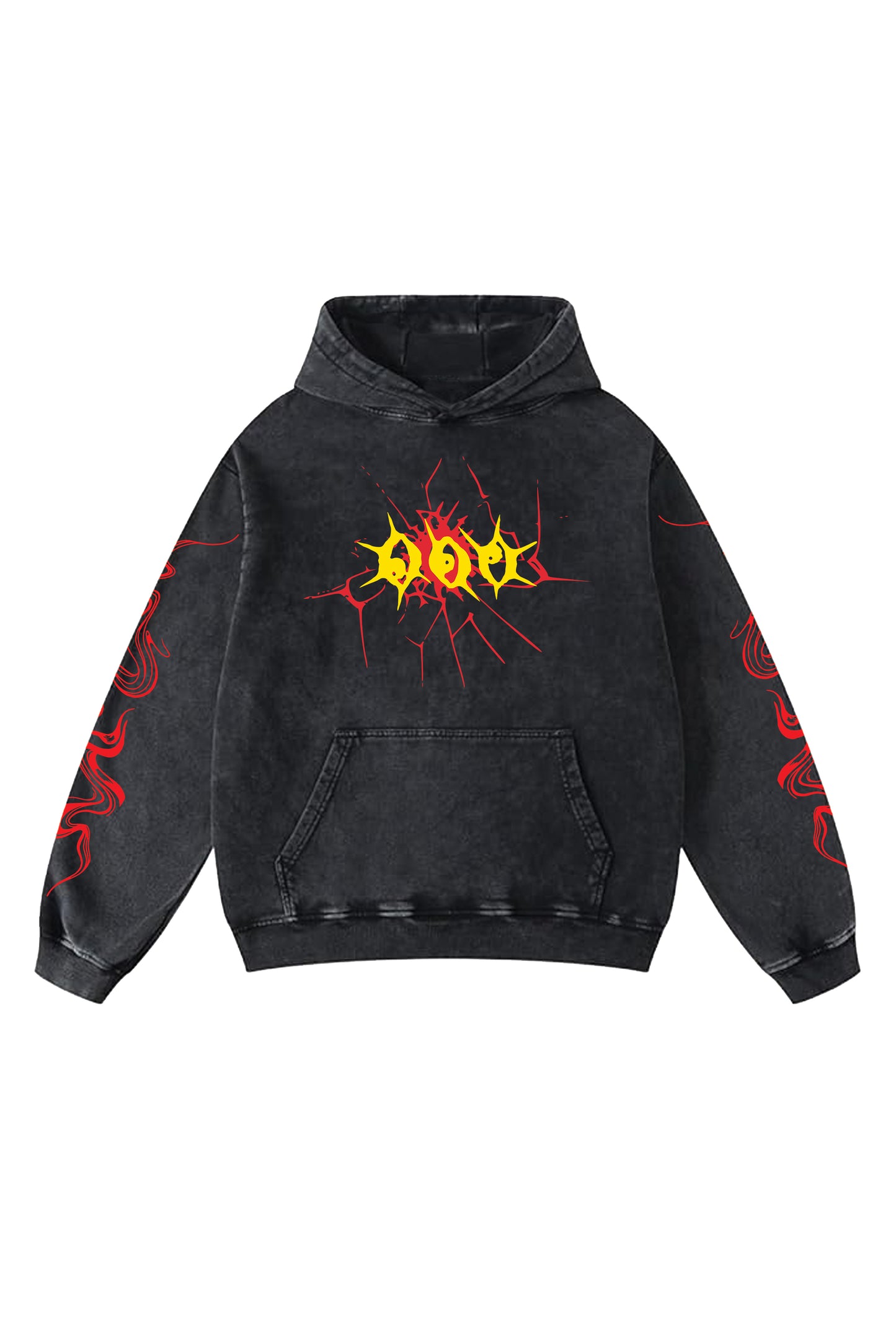 Ethereal State Designed Oversized Hoodie
