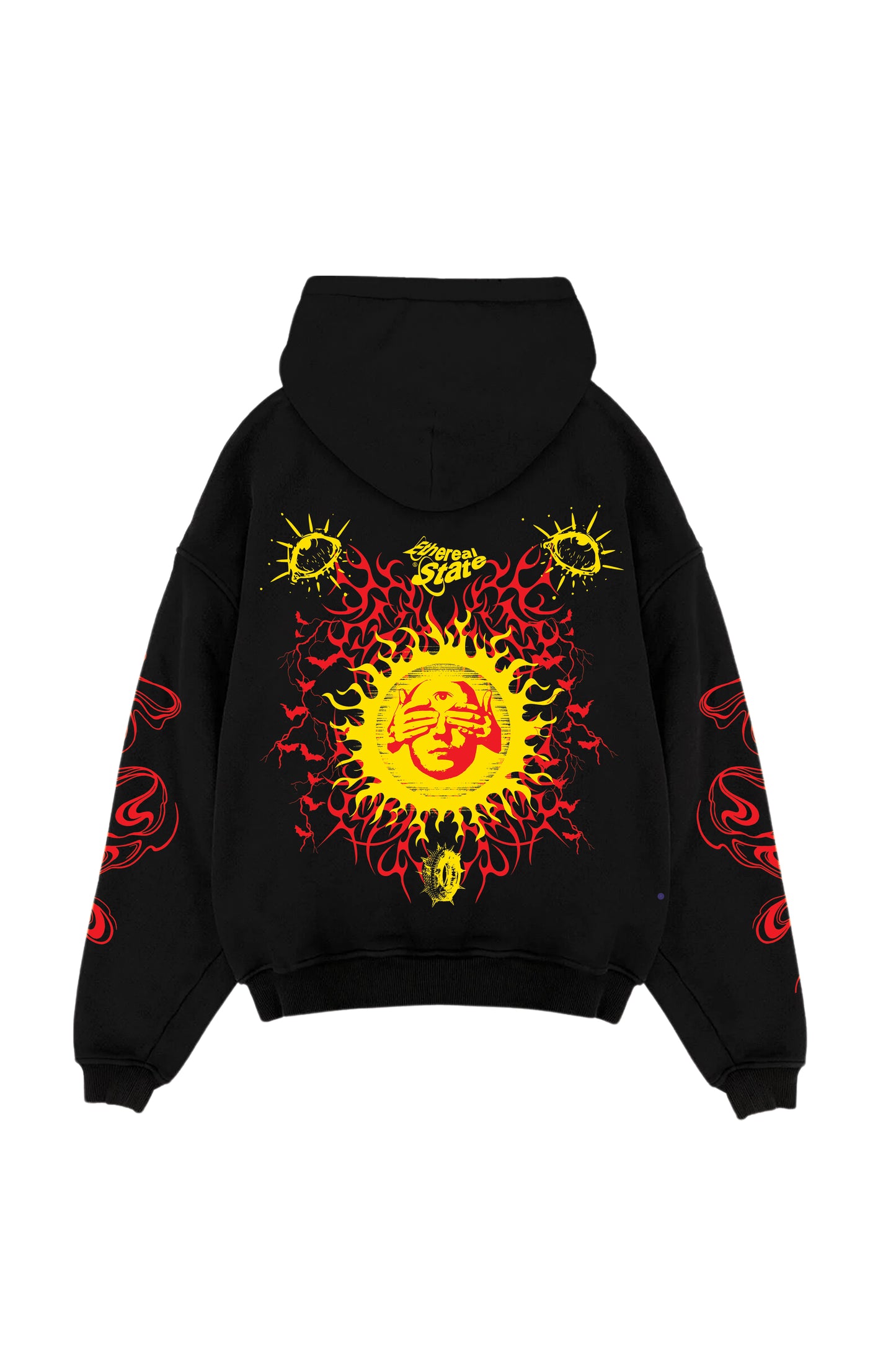 Ethereal State Designed Oversized Hoodie