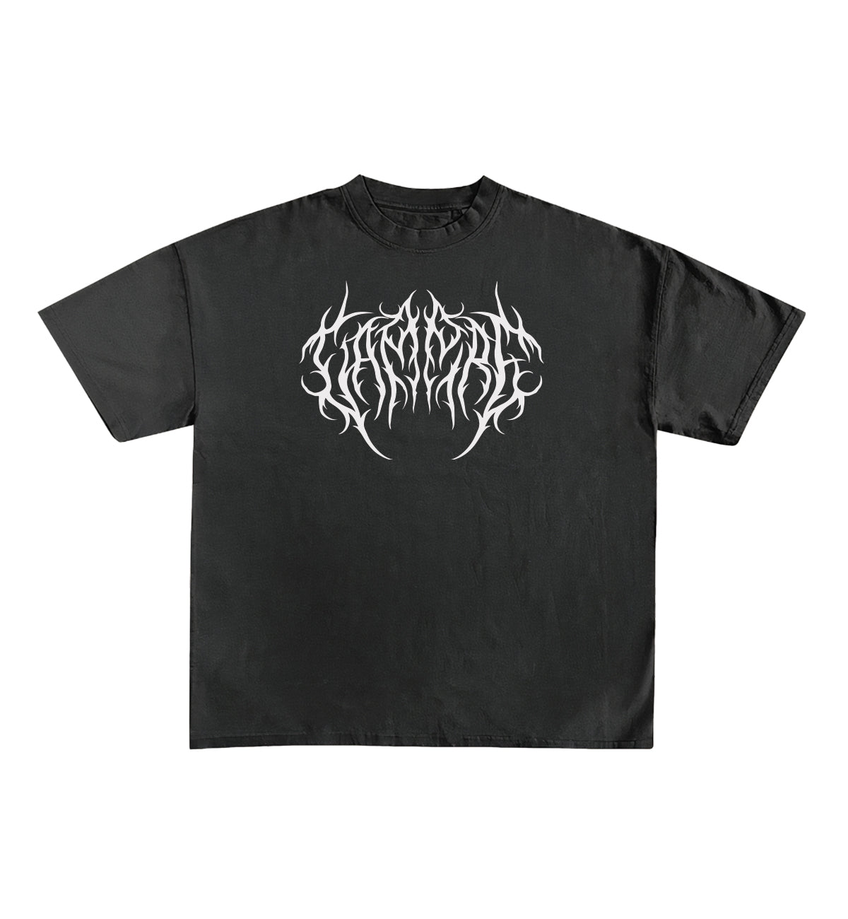 Metal Designed Oversized Tee