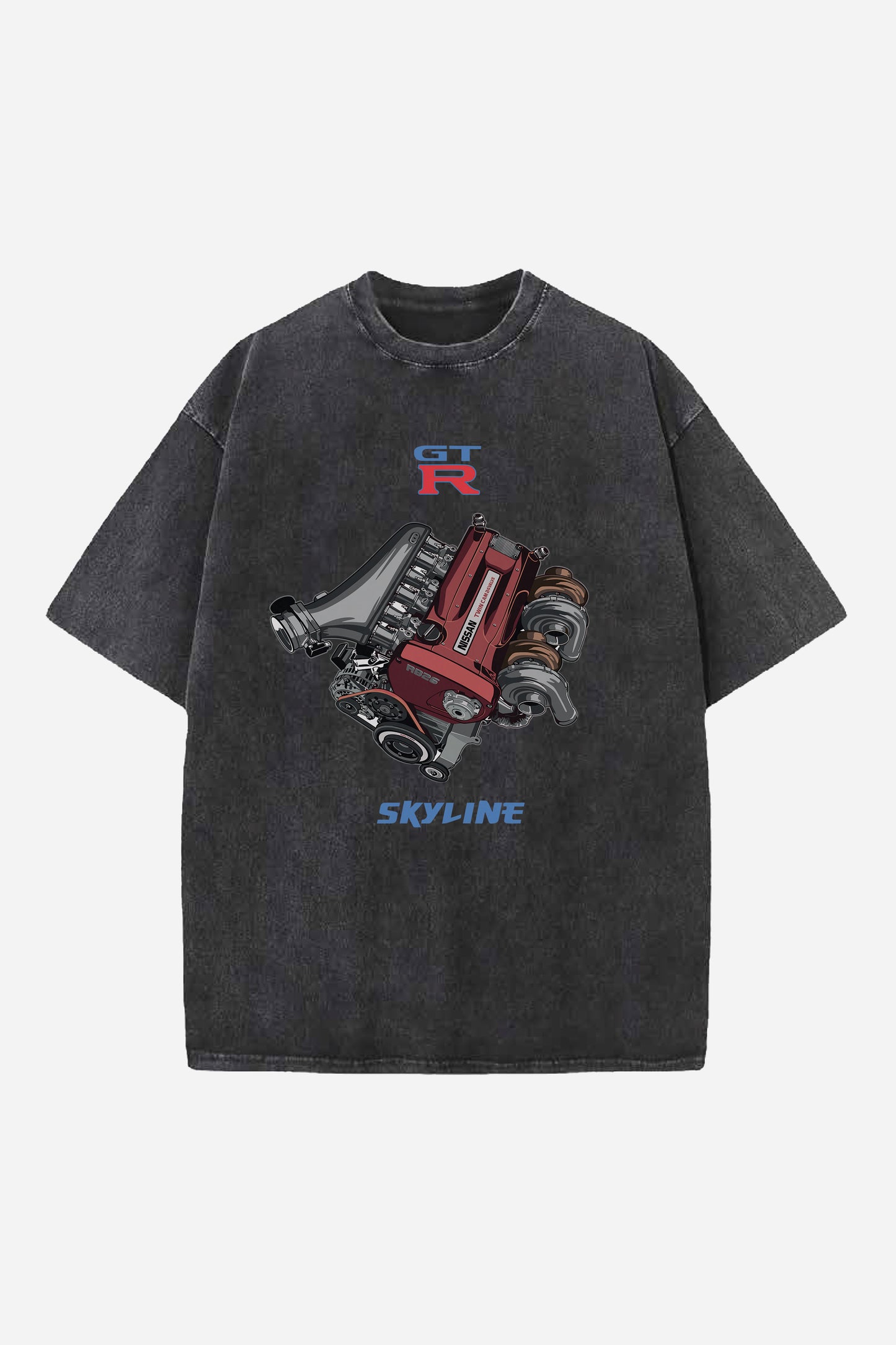 GTR Skyline Designed Vintage Oversized T-shirt