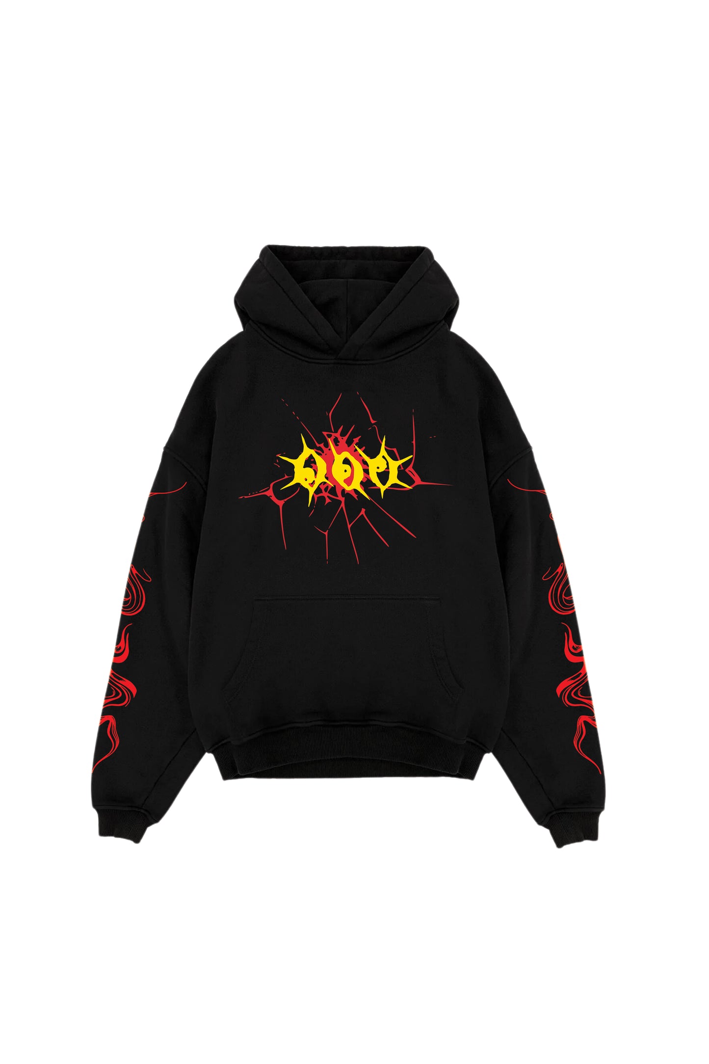 Ethereal State Designed Oversized Hoodie