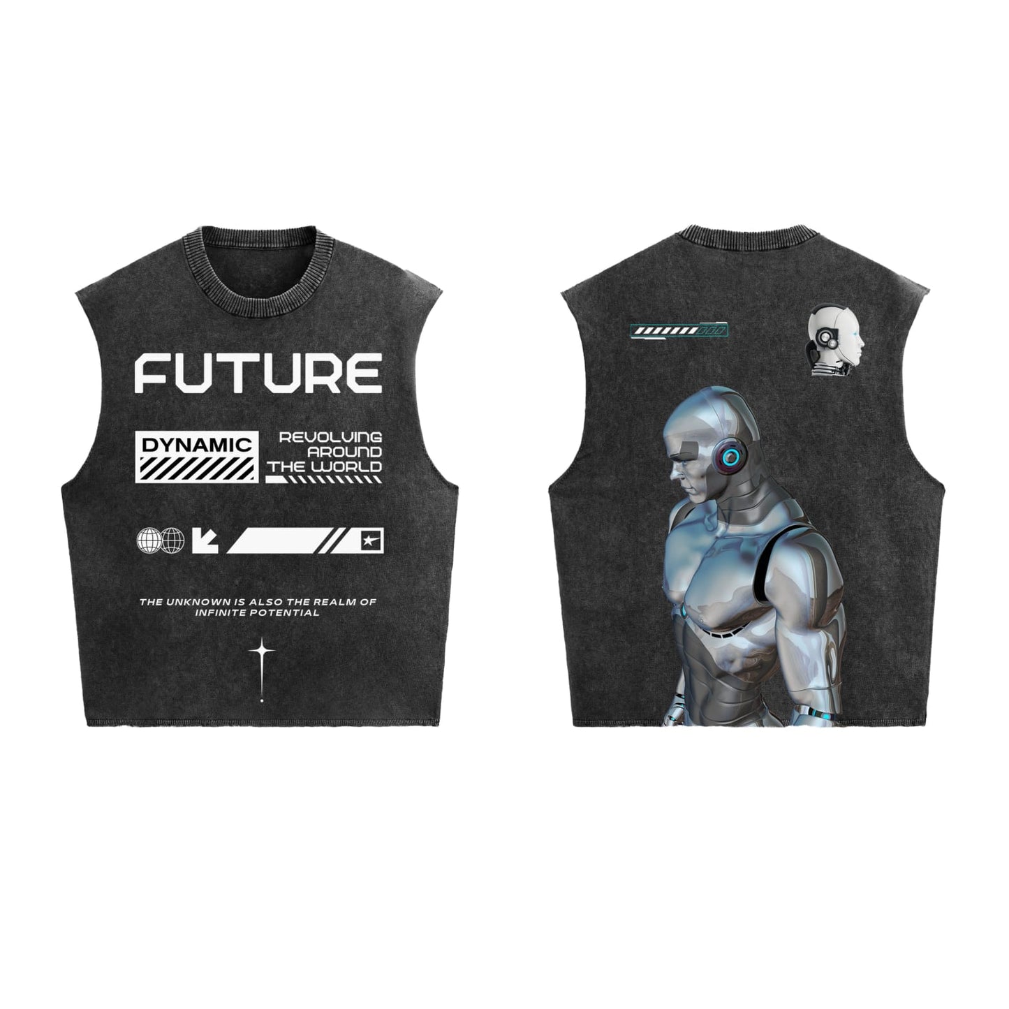 Future Designed Vintage Oversized Tank