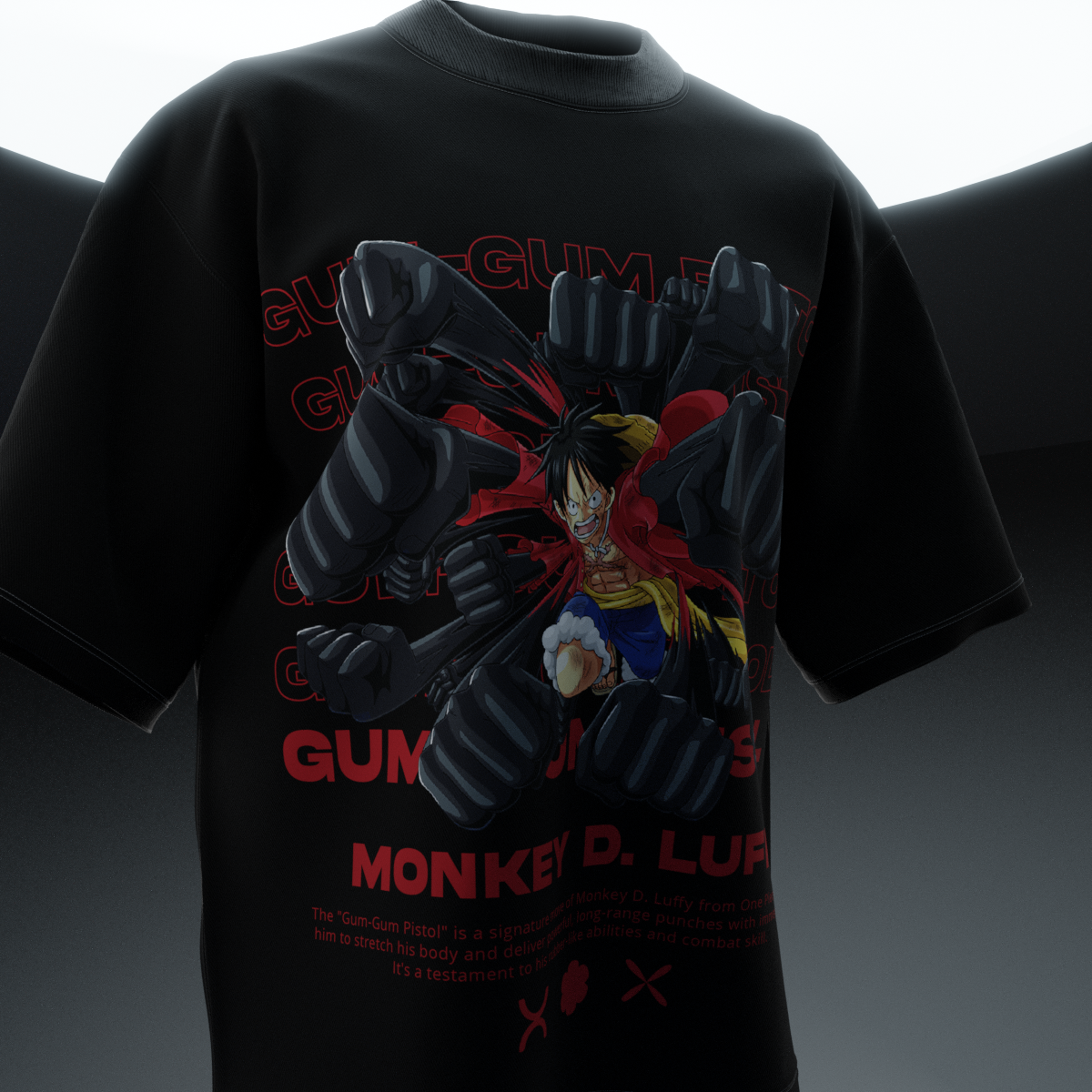 Only 439.60 usd for Monkey D. Luffy / Gear 5 Oversized T-Shirt Online at  the Shop