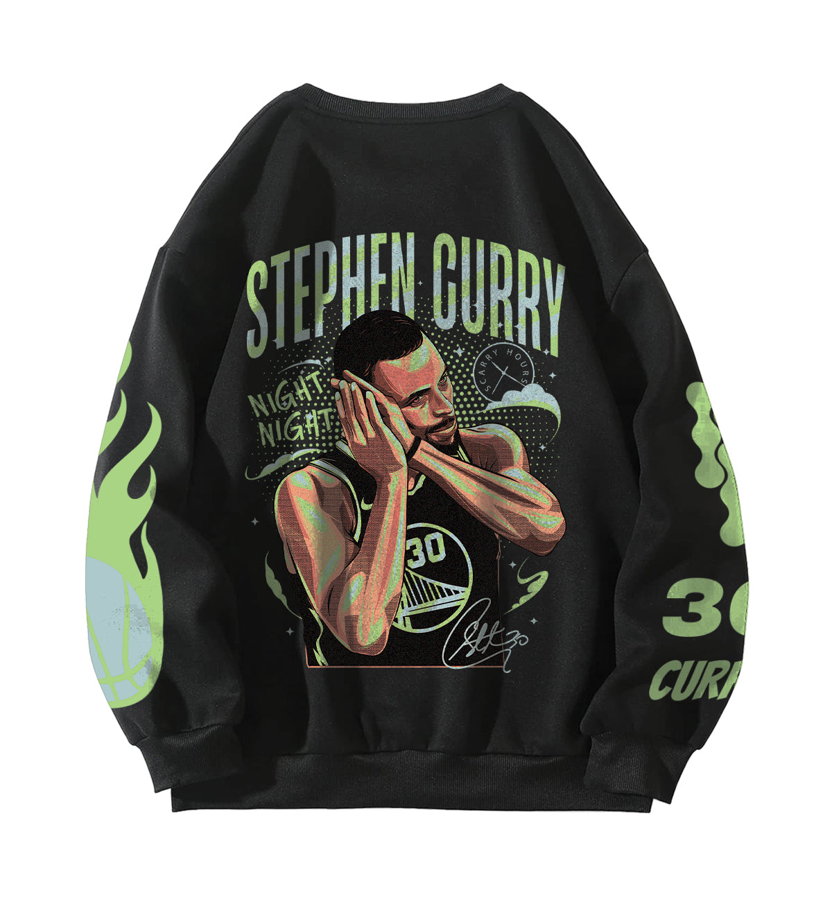 Stephen Curry Designed oversized Sweatshirt – Hauntrex