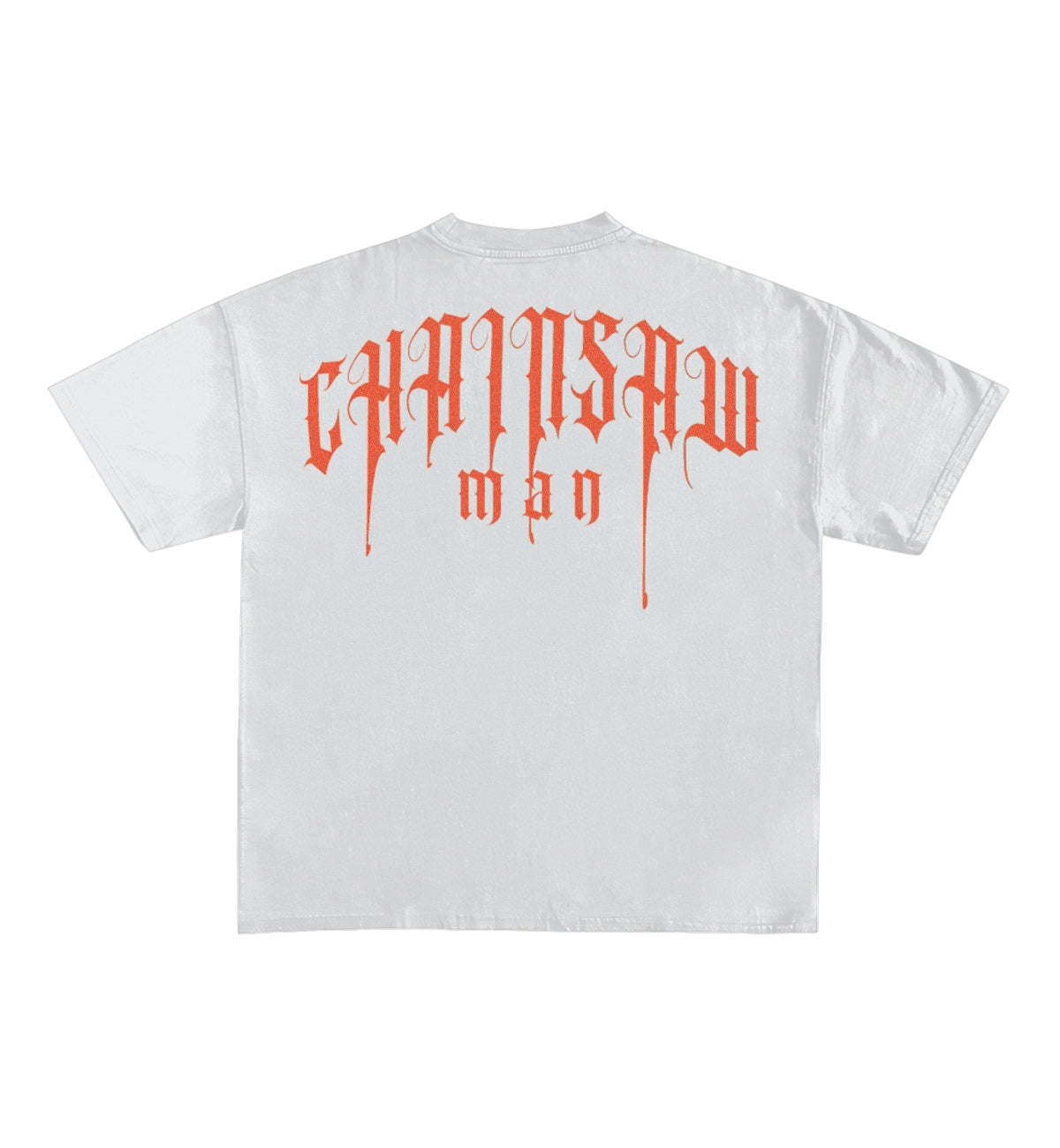 Chain Saw Man Designed Oversized Tee