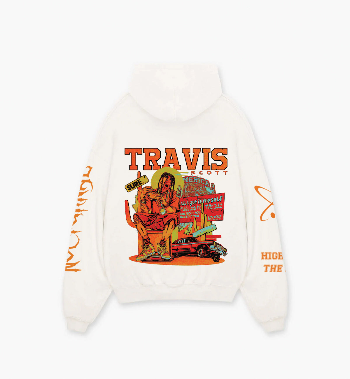 Travis Scott Designed Oversized Hoodie â Hauntrex