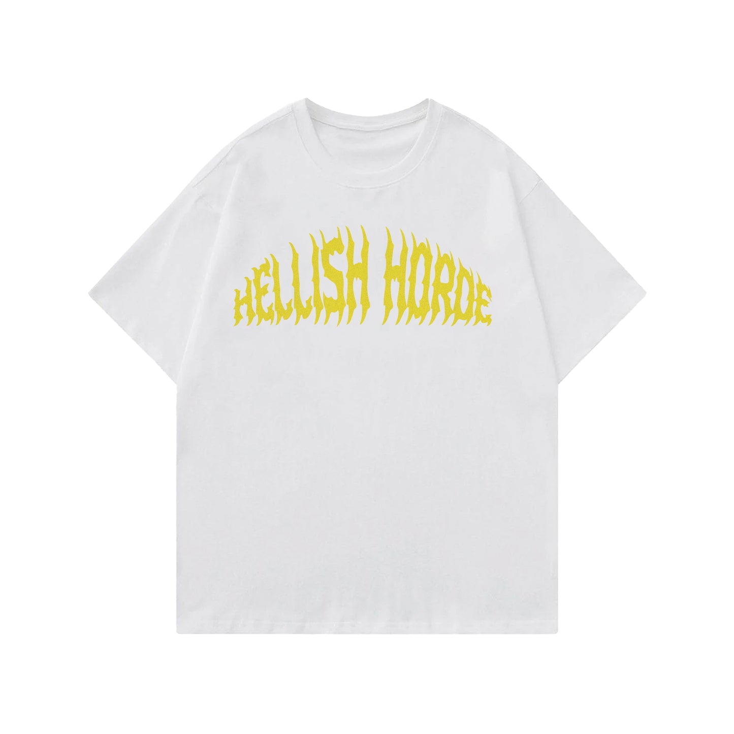 Hellish Horde Designed Oversized T-shirt