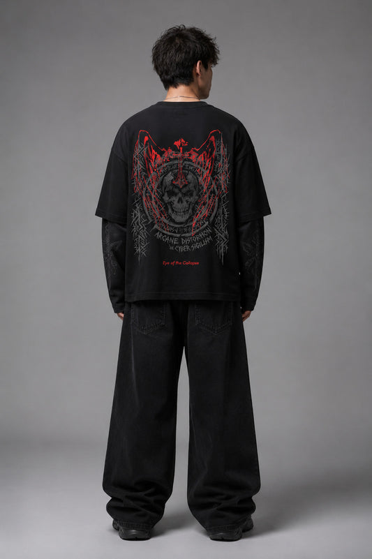 COLLAPSE LS TEE