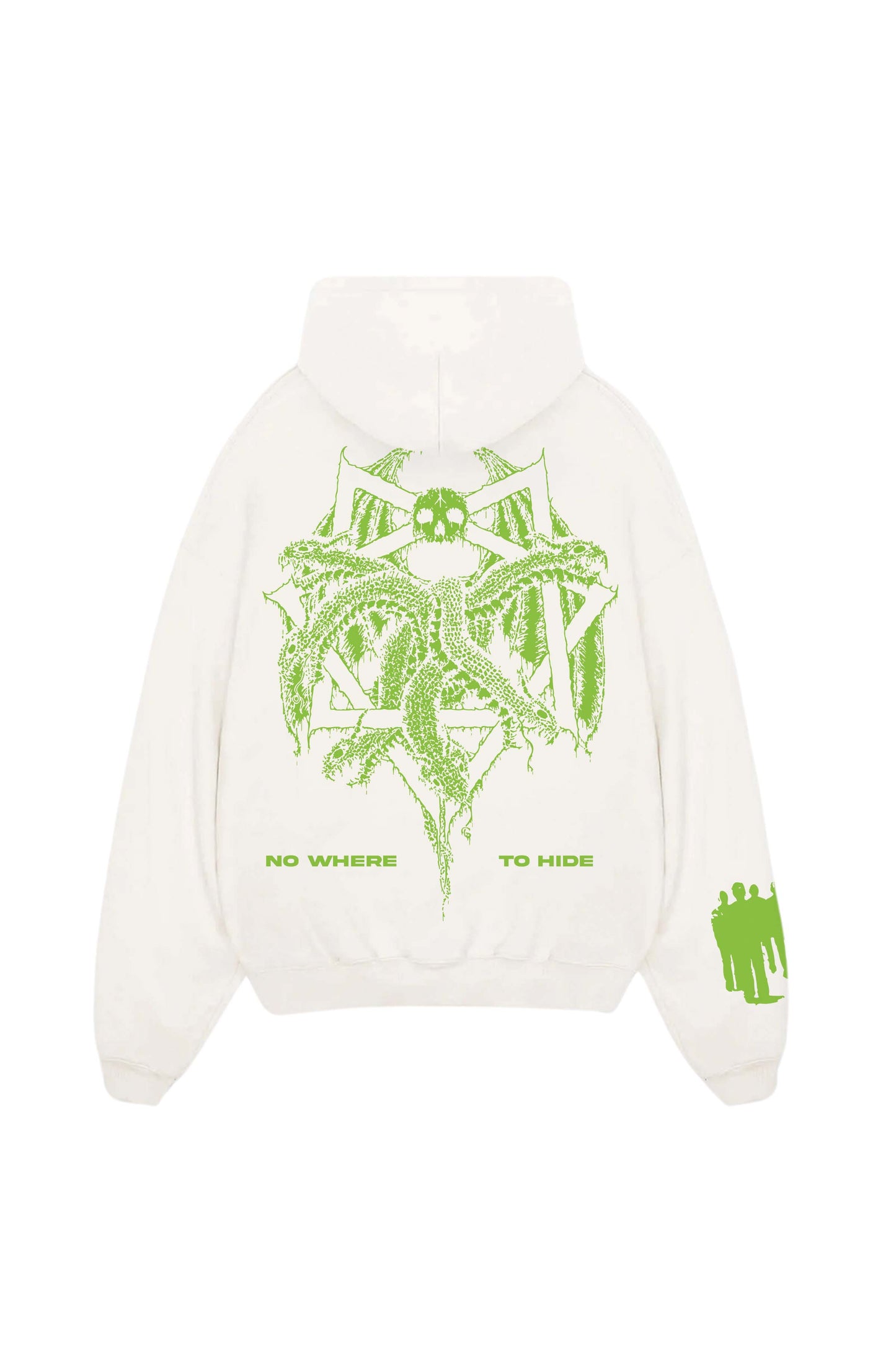 No Where To Hide Designed Oversized Hoodie