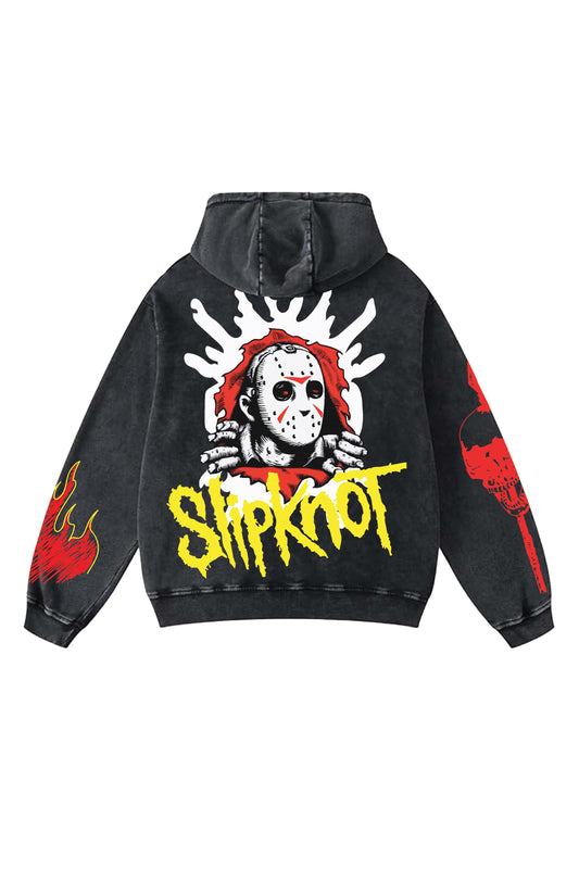 Slipknot Designed Oversized Hoodie V2