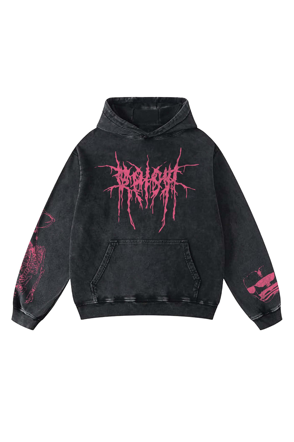Dreaded Designed Oversized Hoodie