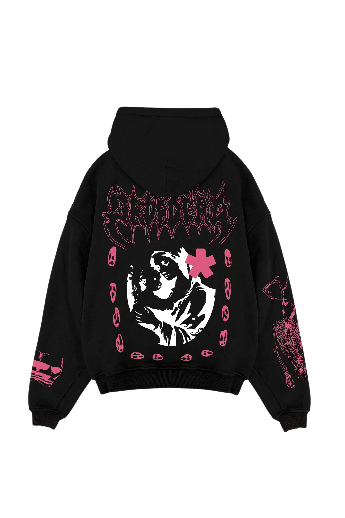 Dreaded Designed Oversized Hoodie