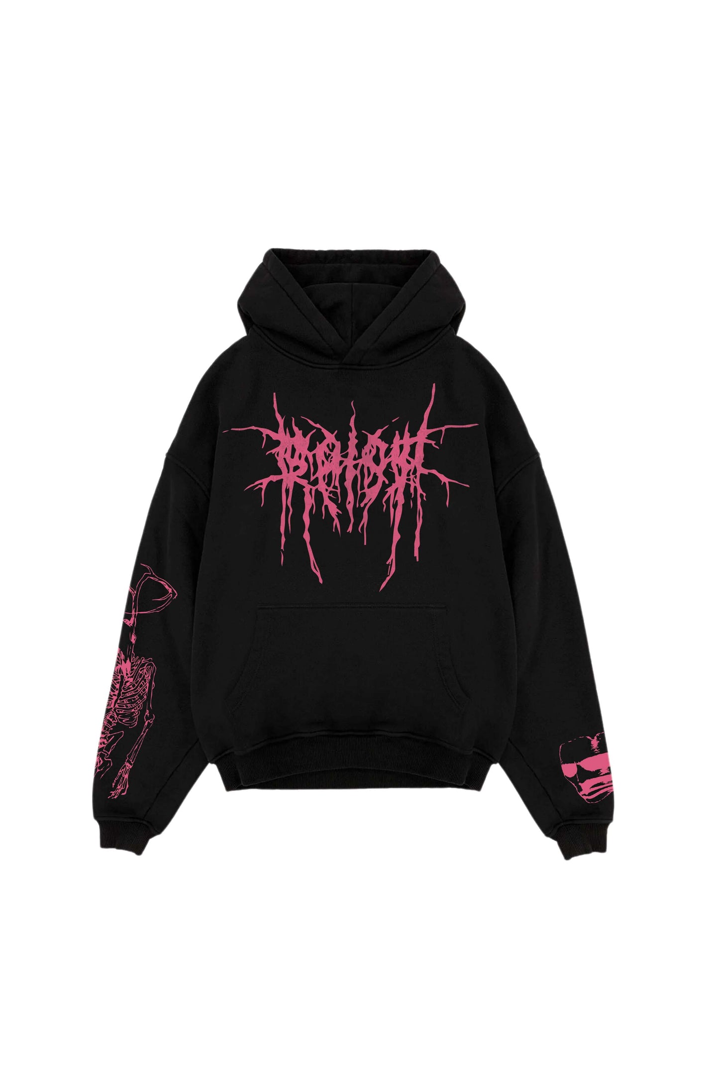 Dreaded Designed Oversized Hoodie