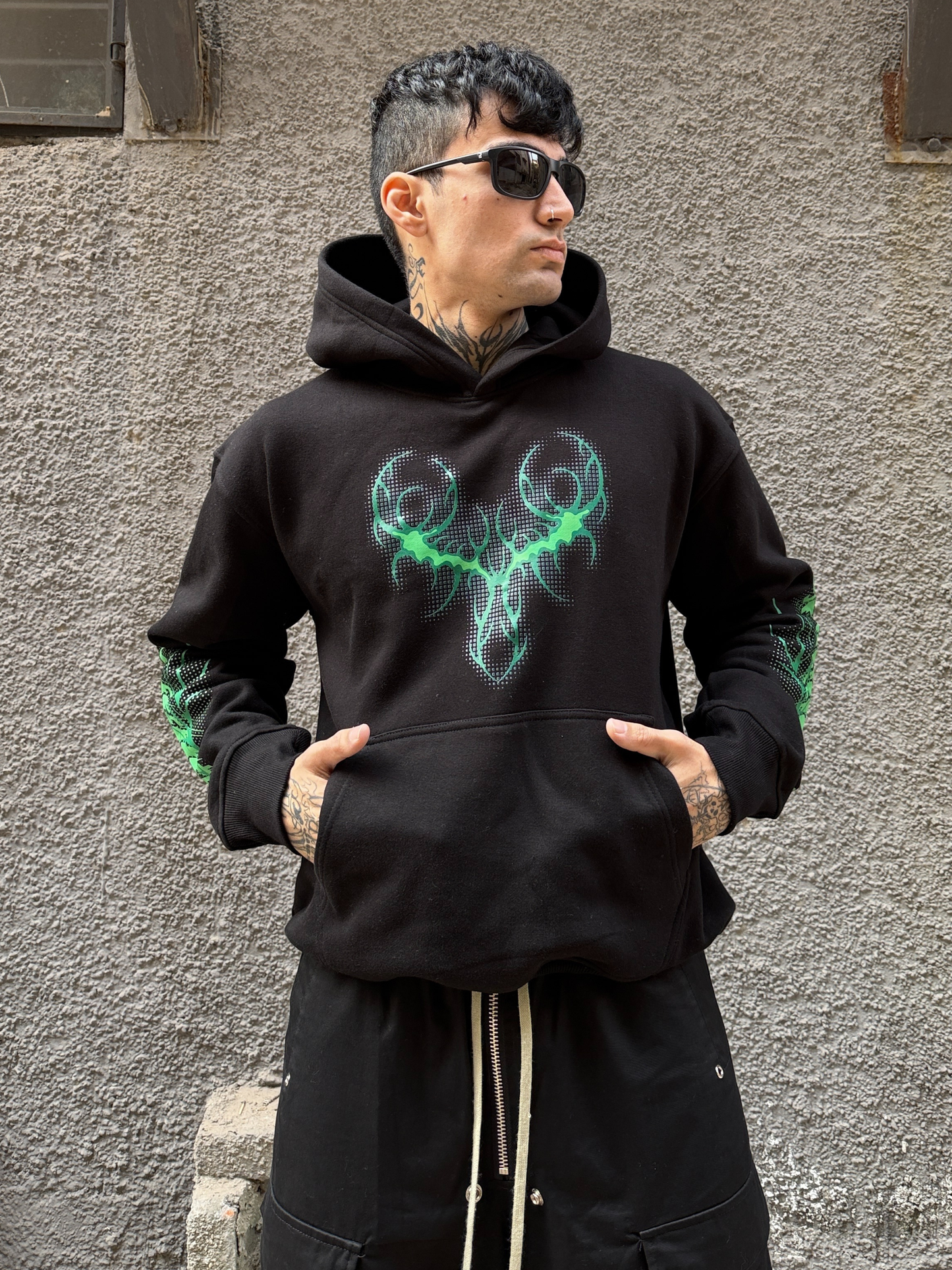 Rage Designed Oversized Hoodie