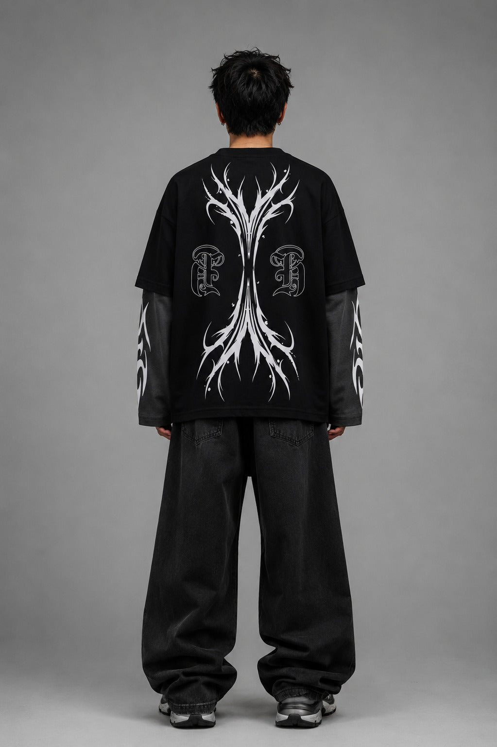 Dark Fortress LS Oversized Tee