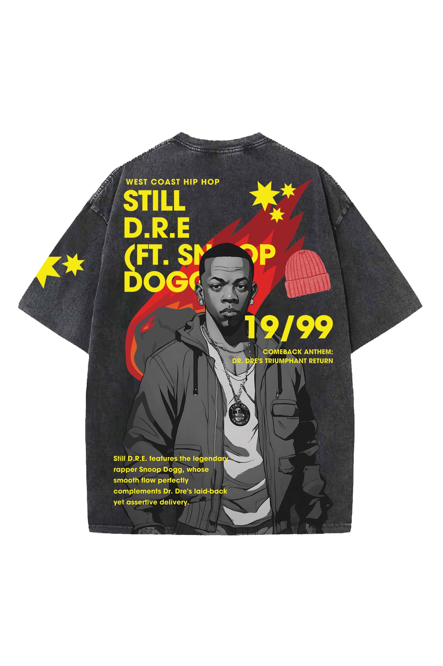 Still D.R.E Designed Oversized T-shirt