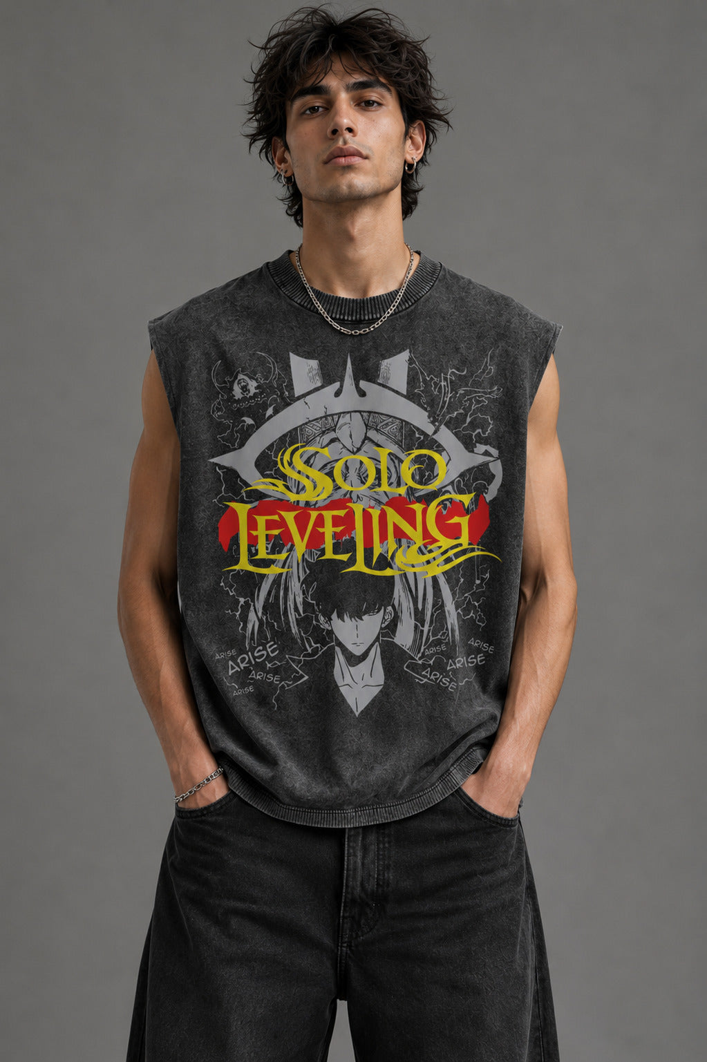 SOLO LEVELING VINTAGE VEST