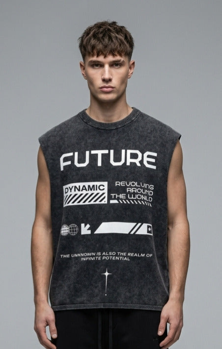 Future Designed Vintage Oversized Tank