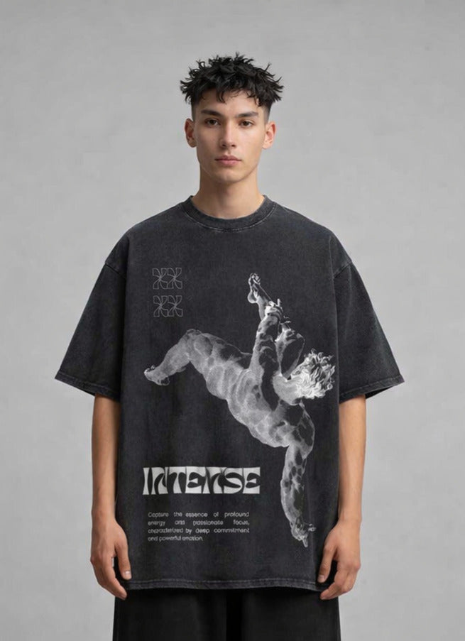 Intense Designed Vintage Oversized T-shirt