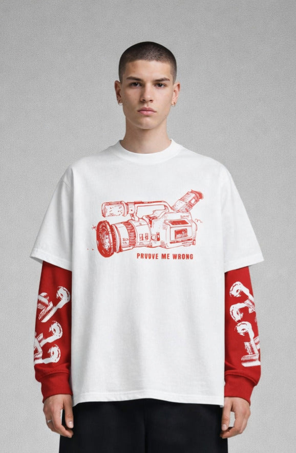 I Ain't Taking You BS W&R LS Oversized Tee