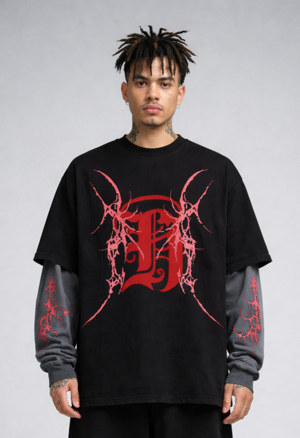 Ironveil B&G LS Oversized Tee