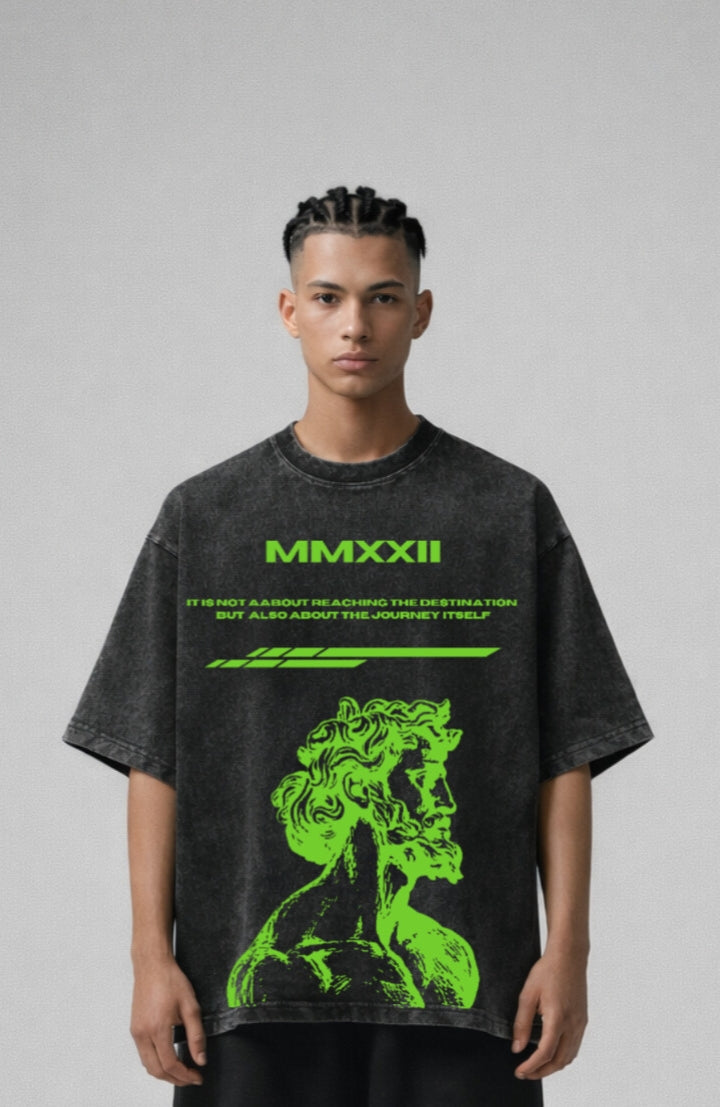 Triumphant Designed Vintage Oversized T-shirt – Hauntrex