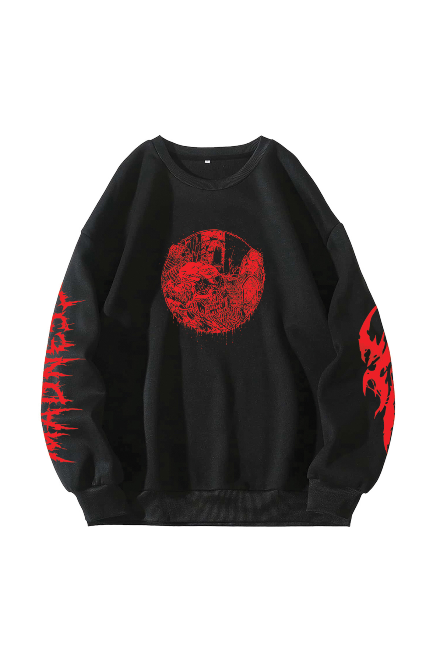 Madness Designed Oversized Sweatshirt