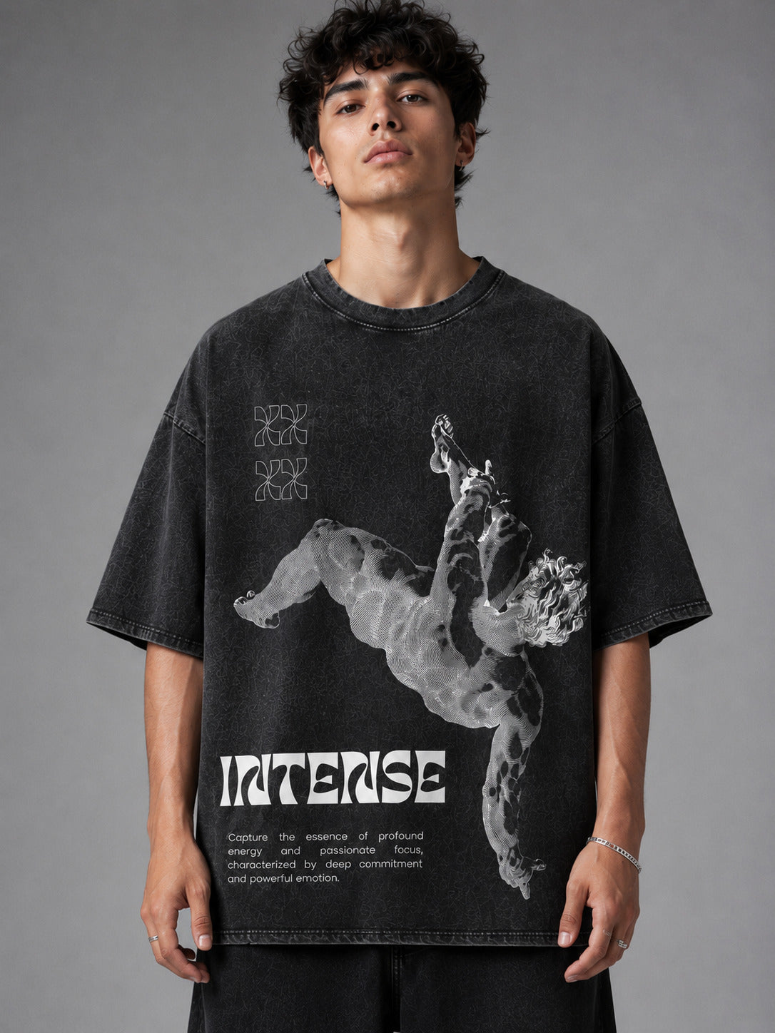 Intense Designed Vintage Oversized T-shirt