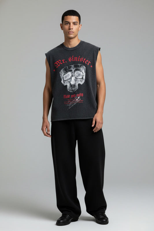 Mr. Sinister Designed Vintage Oversized Tank