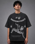 Unwavering Strength Designed Vintage Oversized T-shirt