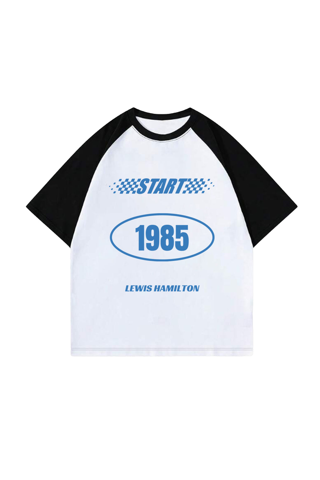 Lewis Hamilton Designed Ranglan  Oversized T-shirt