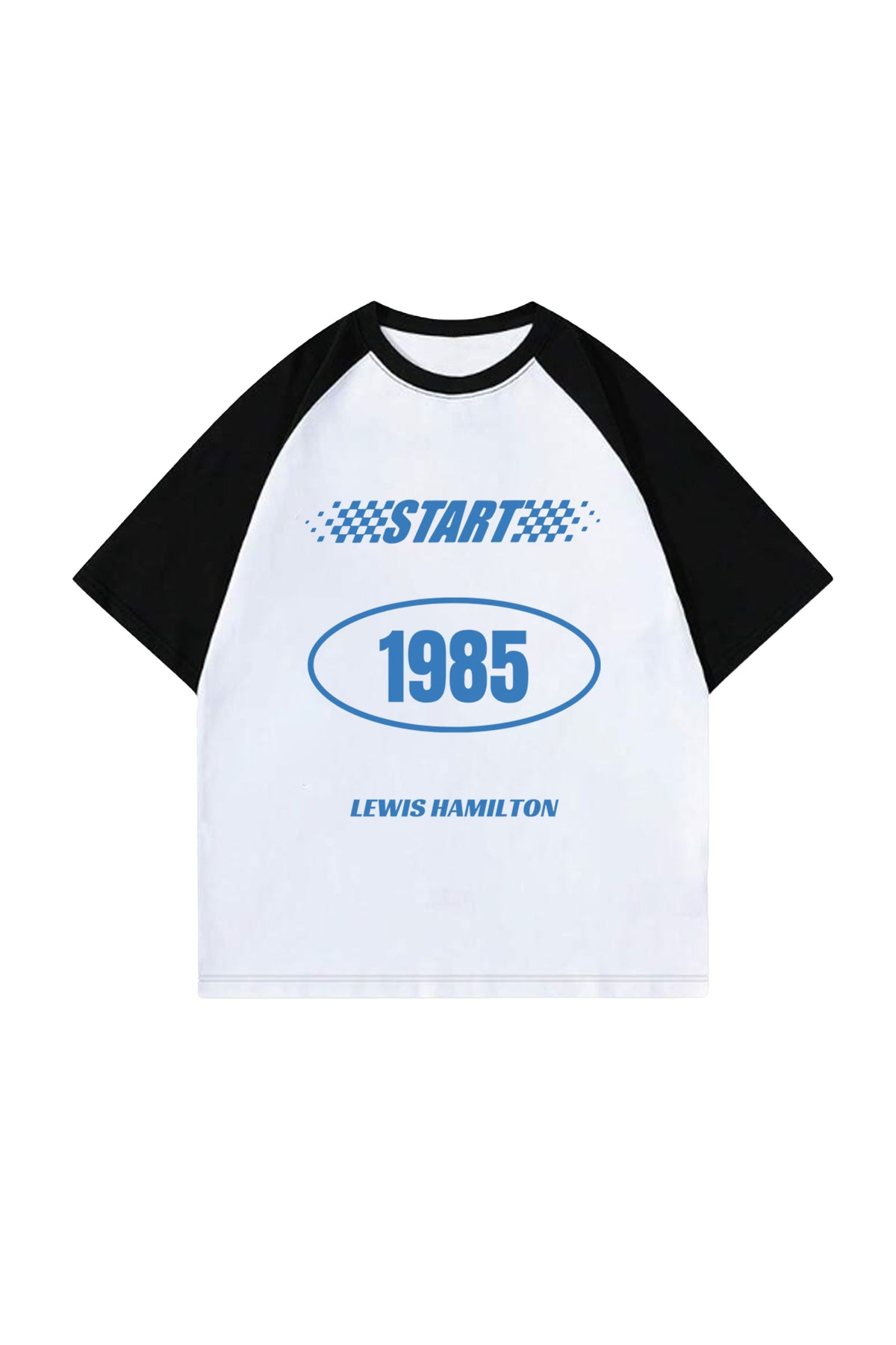 Lewis Hamilton Designed Ranglan  Oversized T-shirt