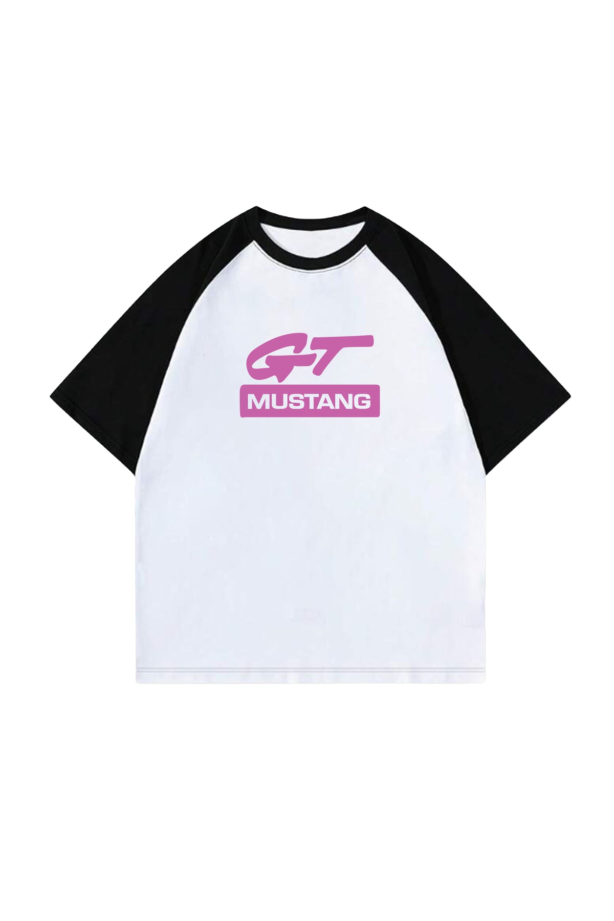 Mustang Designed Ranglan Oversized T-shirt