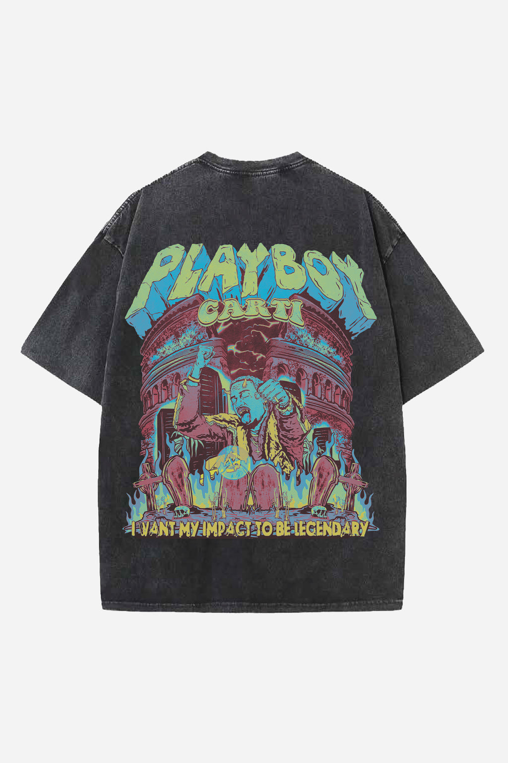 Playboi Carti Designed Vintage Oversized T-shirt