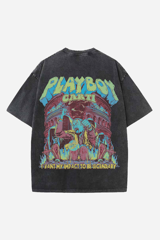 Playboi Carti Designed Vintage Oversized T-shirt