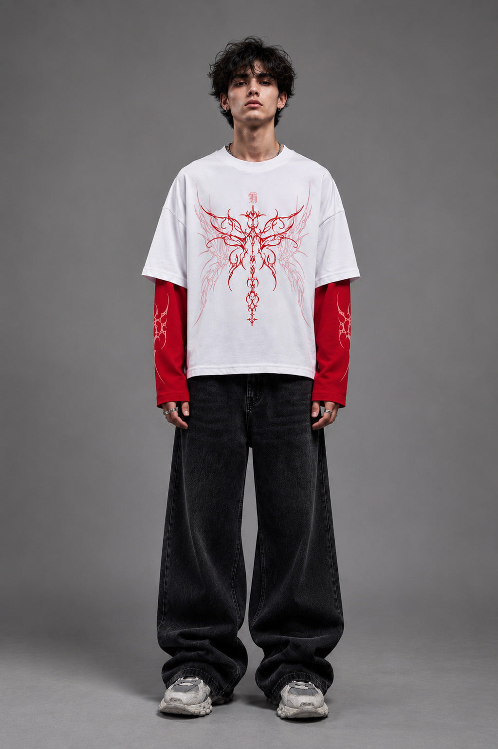 Doomline W&R LS Oversized Tee