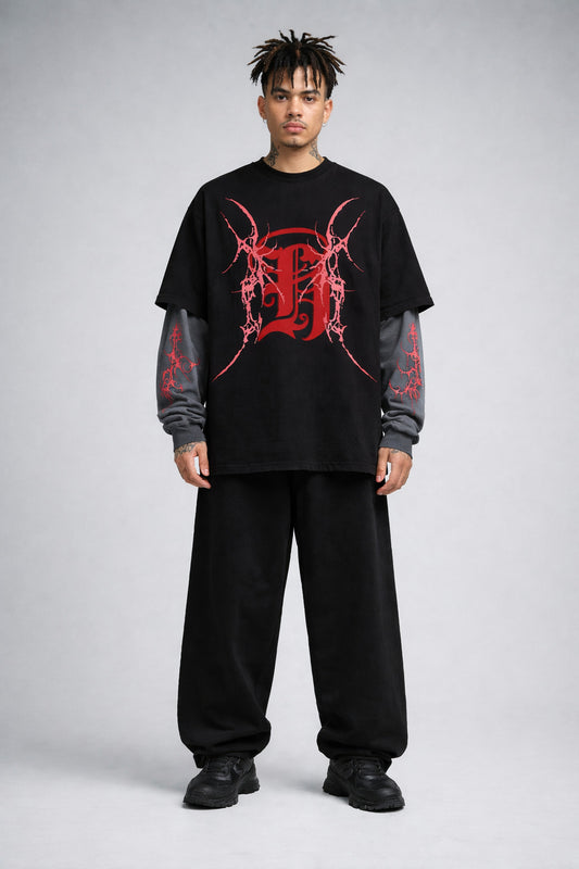Ironveil B&G LS Oversized Tee