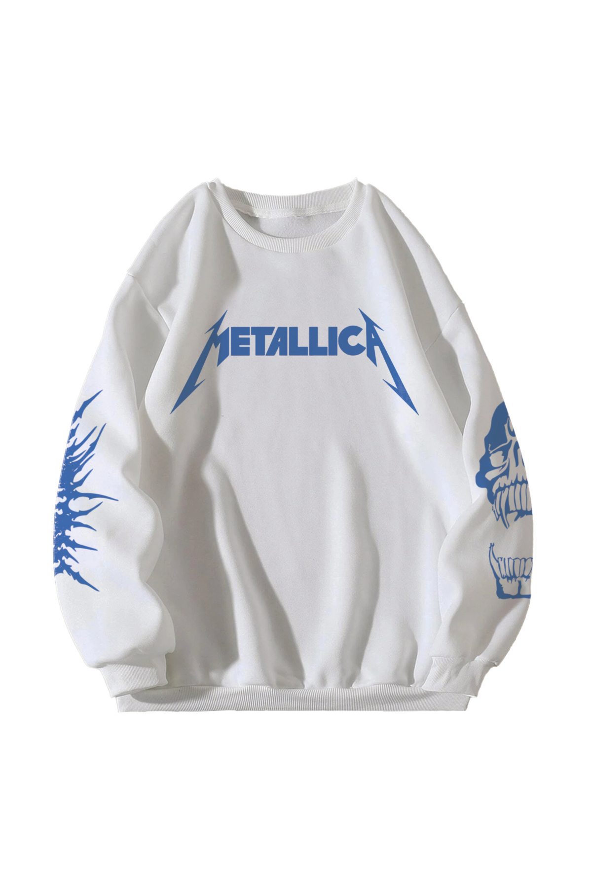 Metallica Designed Oversized Sweatshirt