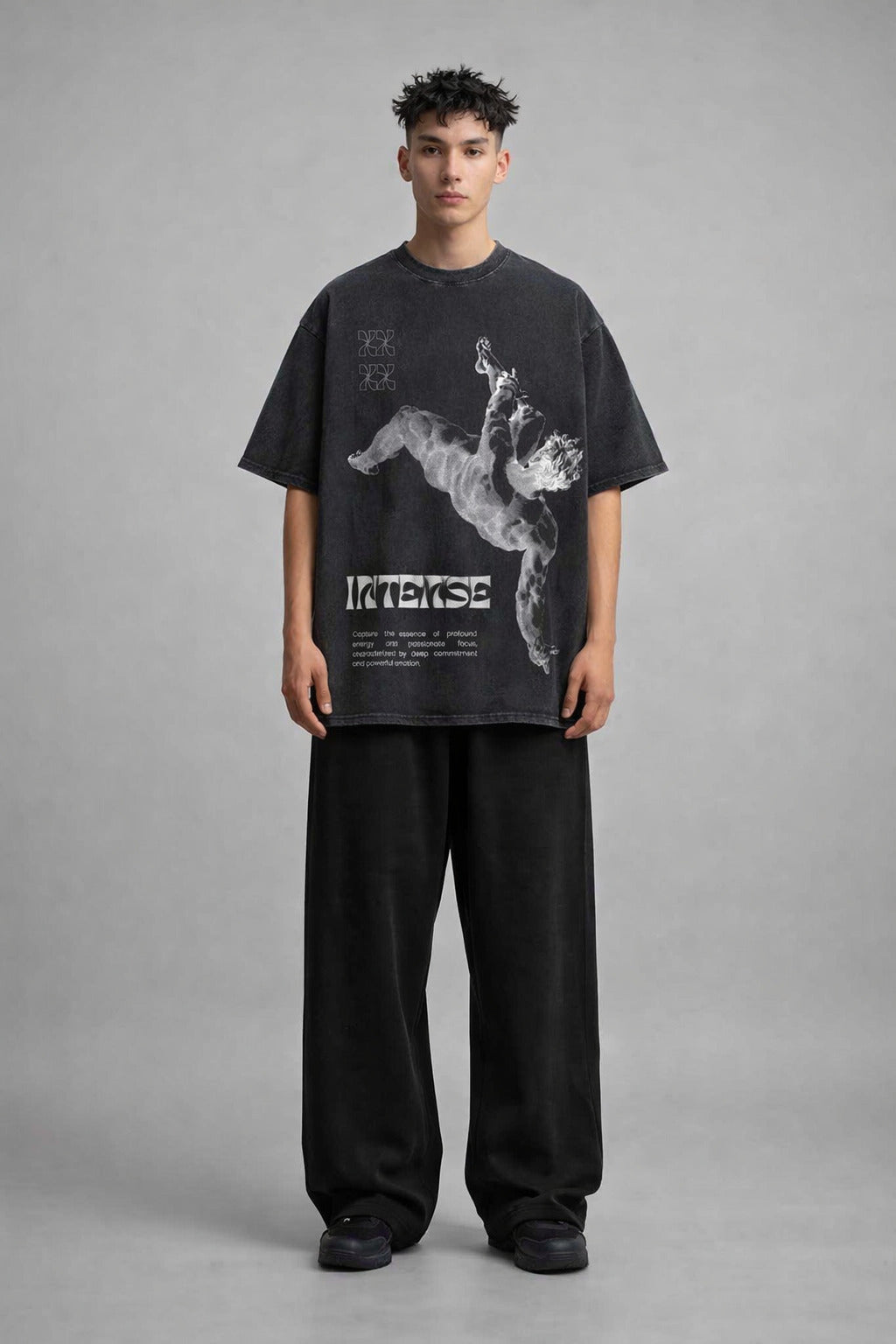 Intense Designed Vintage Oversized T-shirt
