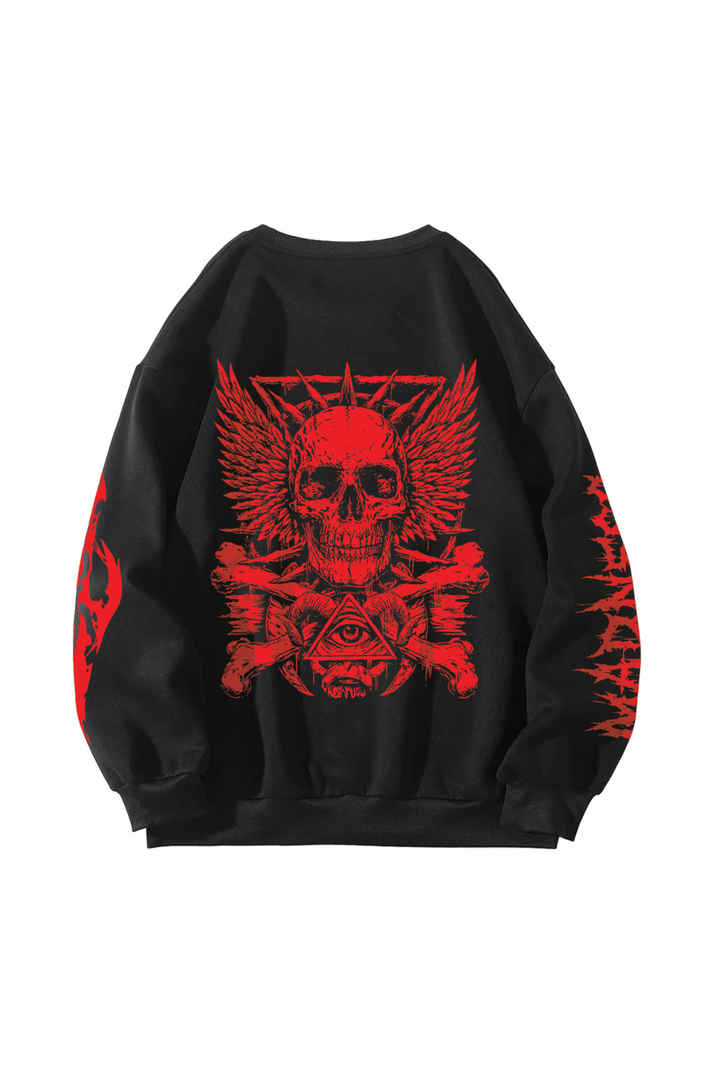 Madness Designed Oversized Sweatshirt