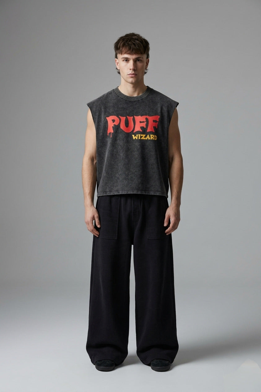 Puff Wizard Vintage Oversized Tank