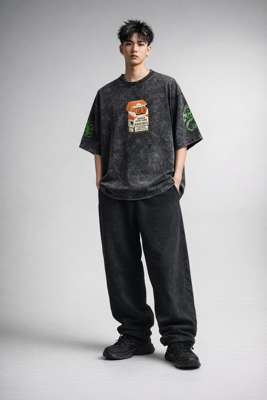 Hard Knocks Designed Vintage Oversized T-shirt