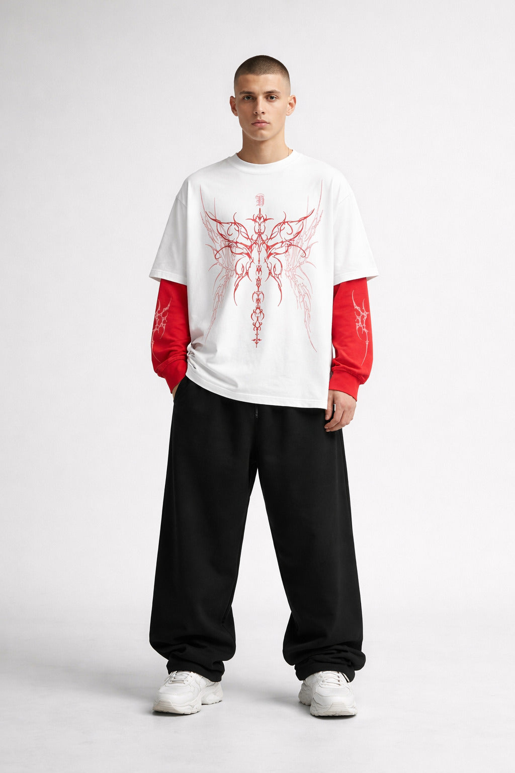 Doomline W&R LS Oversized Tee