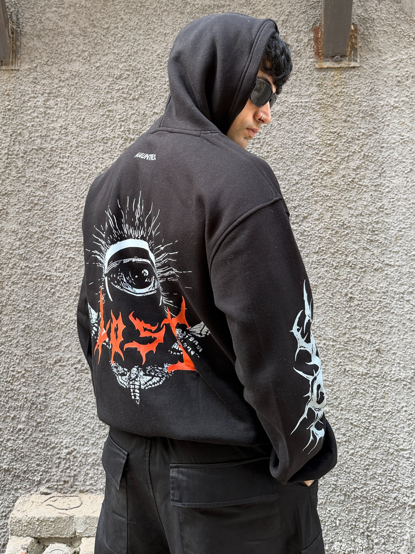 Lost Designed Oversized Hoodie