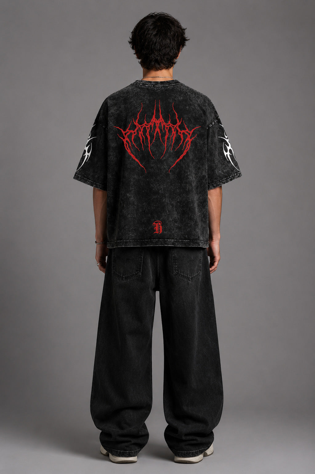 Serpent Clash Oversized Tee